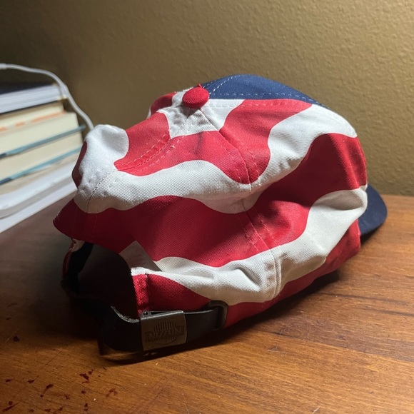 Vintage NJ State Police American Flag Hat 🇺🇸 Nissun Adjustable Cap - Picture 5 of 9